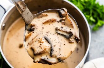 Creamy Mushroom Gravy – The Keep At Dwelling Chef