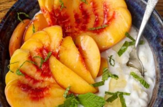 Cottage Cheese and Peaches – Barefeet within the Kitchen