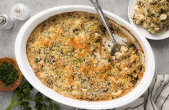 Hen and Mushroom Casserole – Spend With Pennies