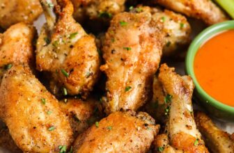 Crispy Baked Rooster Wings